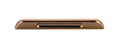 Modern simple wardrobe door handle cabinet drawer handle extended American black drawer single hole handle Retro