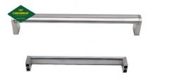 Stainless steel elliptical tube metal shake handle