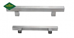 Stainless steel square tube connection handle