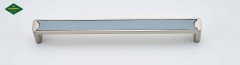 Manufacturer's direct handle door handle wardrobe door handle zinc alloy simple solid cabinet handle with leather