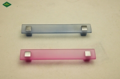 Simple plastic handle, rectangular plastic handle.