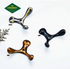 Zinc alloy simple wind hook, European style hook, made in China.